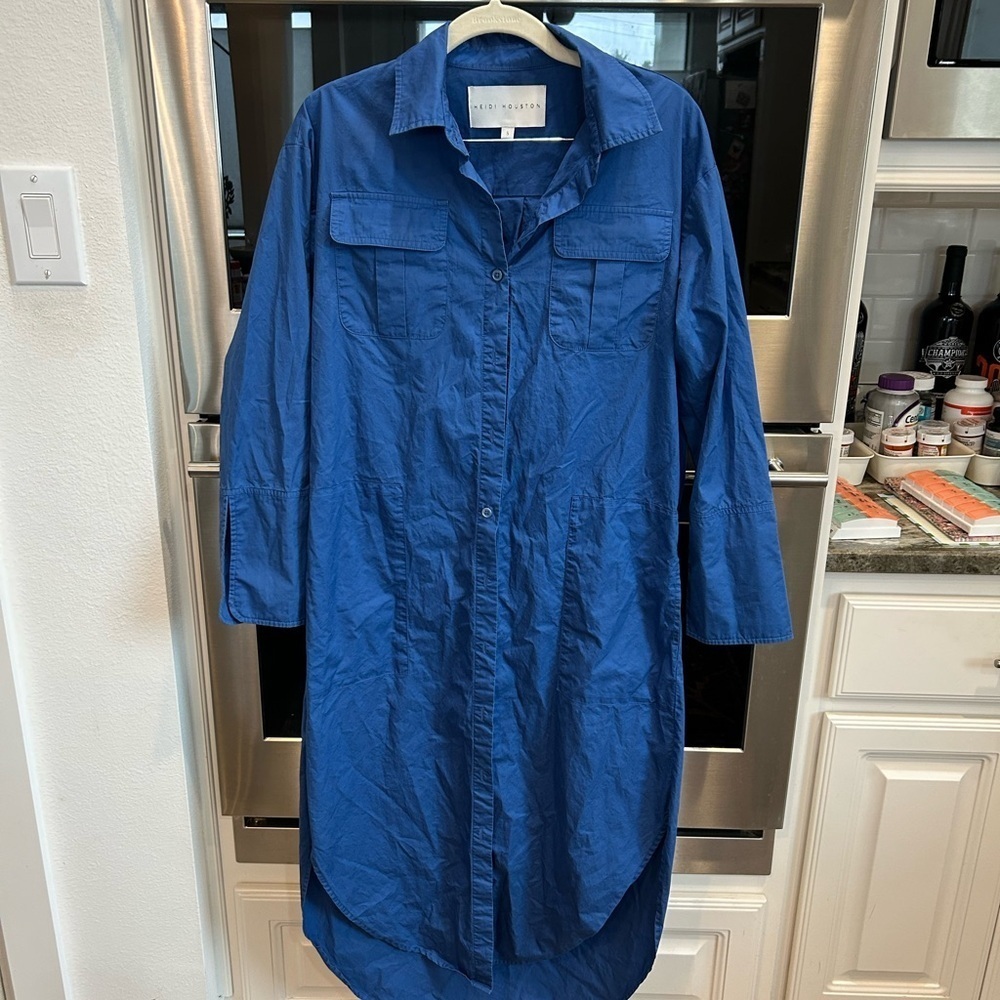 Heidi Houston  Shirt Dress size S slight wear GUC